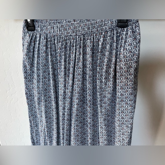 Abercrombie & Fitch| Boho Wide Leg Cropped Pants, Size XS•••Geometric Pattern - Picture 5 of 13